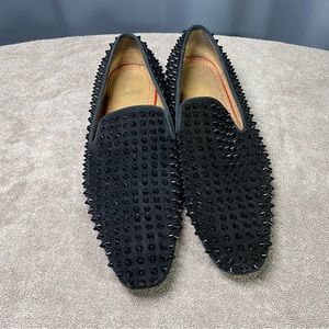 Men’s Christian Louboutin spiked loafer size 42.5